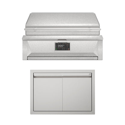 The Outdoor Plus Diamond Pro 7000 Series Pellet Signature Collection 1 -Outdoor Gourmet Grill Set