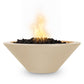 The Outdoor Plus Cazo GFRC Fire Bowl - Match Lit Ignition, Portable Fireplace