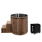 Dynamic Cold Therapy Barrel 304 Stainless Steel Cold Plunge Tub - DCT-B-042-SSPC