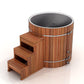 Dynamic Cold Therapy Barrel 304 Stainless Steel Cold Plunge Tub - DCT-B-042-USSPC