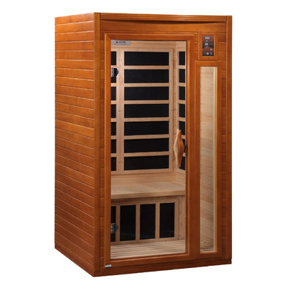 Dynamic "Barcelona Elite" 1-2 Person Ultra Low EMF Far IR Sauna - DYN-6106-01 Elite