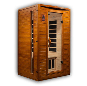 Dynamic "Versailles" 2 Person Low EMF Far IR Sauna - DYN-6202-03