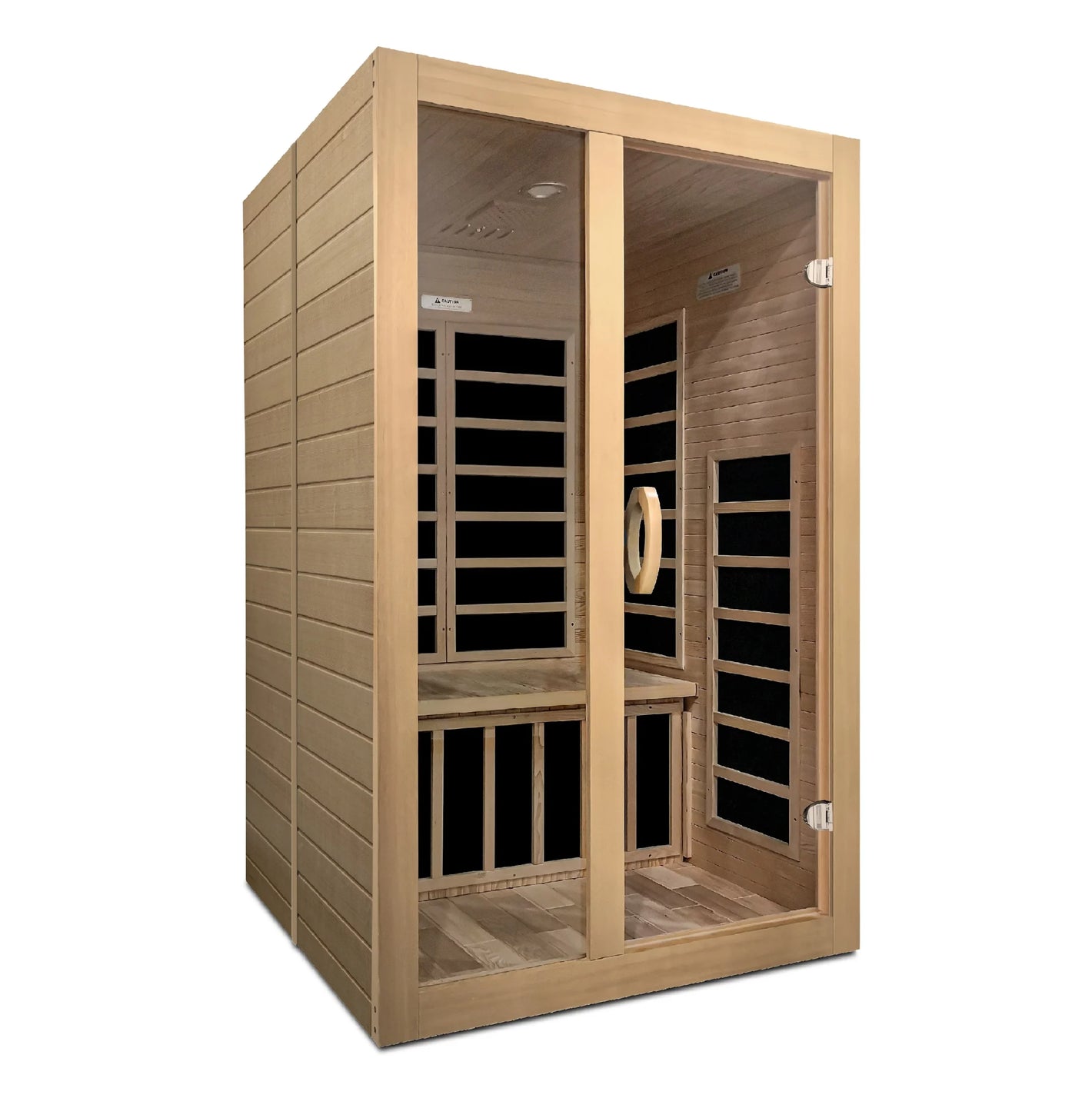 Dynamic "Santiago" 2 Person Low EMF FAR IR Sauna - DYN-6209-02 - Santiago Elite