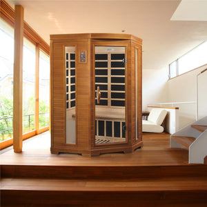 Dynamic "Heming" 2 Person Low EMF Far IR Sauna - DYN-6225-02 - Heming