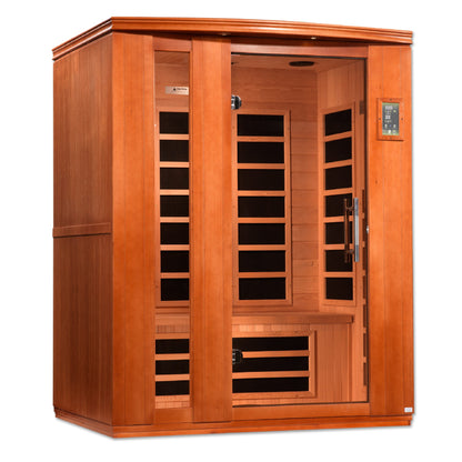 Dynamic "Lugano" 3 Person Low EMF Far IR Sauna - DYN-6336-02 - Lugano