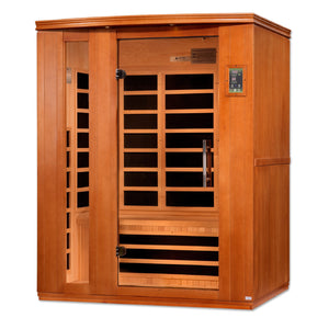 Dynamic "Lugano" 3 Person Ultra Low EMF FAR IR Sauna - DYN-6336-02 Elite - Lugano Elite