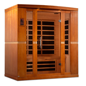 Dynamic "Bergamo" 4 Person Low EMF Far IR Sauna - DYN-6440-01 - Bergamo