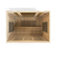 Dynamic "Bergamo" 4 Person Low EMF Far IR Sauna - DYN-6440-01 - Bergamo