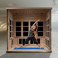 Golden Designs "Catalonia" 8 Person Ultra Low EMF FAR IR Sauna - GDI-6880-02 Elite - Catolonia