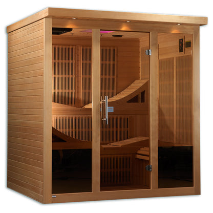 Golden Designs "Monaco" Near Zero EMF Far IR Sauna - GDI-6996-01 Elite