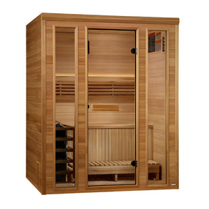 Golden Designs "Andermatt" 3 Person Traditional Steam Sauna - GDI-7030-01 - Andermatt