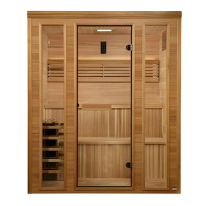 Golden Designs "Engelberg" 6 Person Traditional Steam Sauna - GDI-7060-01 - Engelberg