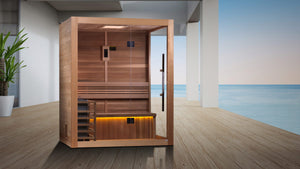 Golden Designs "Hanko" 2-3 Person Traditional Sauna - GDI-7202-01 - Hanko