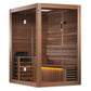 Golden Designs "Hanko" 2-3 Person Traditional Sauna - GDI-7202-01 - Hanko