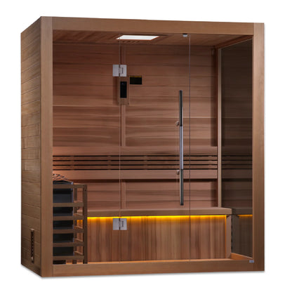 Golden Designs "Forssa" 3-4 Person Traditional Sauna - GDI-7203-01 - Forssa