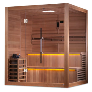 Golden Designs "Kuusamo" 6 Person Traditional Sauna - GDI-7206-01 - Kuusamo