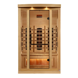 Golden Designs "Reserve Edition" 2 Person Full Spectrum with Himalayan Salt Bar - GDI-8020-03