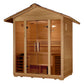 Golden Designs "Vorarlberg" 5 Person Traditional Outdoor Sauna - GDI-8105-01 - Vorarlberg