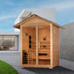 Golden Designs "Carinthia" 3 Person Hybrid Outdoor Sauna - GDI-8123-01 - Carinthia