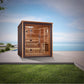 Golden Designs "Drammen" 3 Person Outdoor-Indoor Traditional Sauna - GDI-8203-01 - Drammen