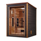 Golden Designs "Nora" 2 Person Outdoor-Indoor PureTech Hybrid Full Spectrum Sauna - GDI-8222-01 - Nora