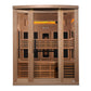 Golden Designs "Reserve Edition" 3 Person Near Zero EMF Full Spectrum with Himalayan Salt Bar - GDI-8230-01