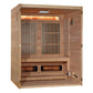 Golden Designs "Soria" 3 Person Hybrid Sauna Full Spectrum and Harvia Traditional Stove - GDI-8330-01 - Soria