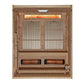 Golden Designs "Soria" 3 Person Hybrid Sauna Full Spectrum and Harvia Traditional Stove - GDI-8330-01 - Soria