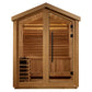 Golden Designs "Savonlinna" 3 Person Barn Outdoor Traditional Sauna - GDI-8503-01 - Savonlinna
