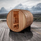 Golden Designs "Arosa" 4 Person Barrel Traditional Sauna - GDI-B004-01 - Arosa