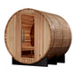 Golden Designs "Zurich" 4 Person Barrel with Bronze Privacy View Traditional Sauna - GDI-B024-01 - Zurich