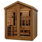 Golden Designs "Loviisa" 3 Person Barn Hybrid Outdoor Sauna - GDI‐8523‐01 - Loviisa
