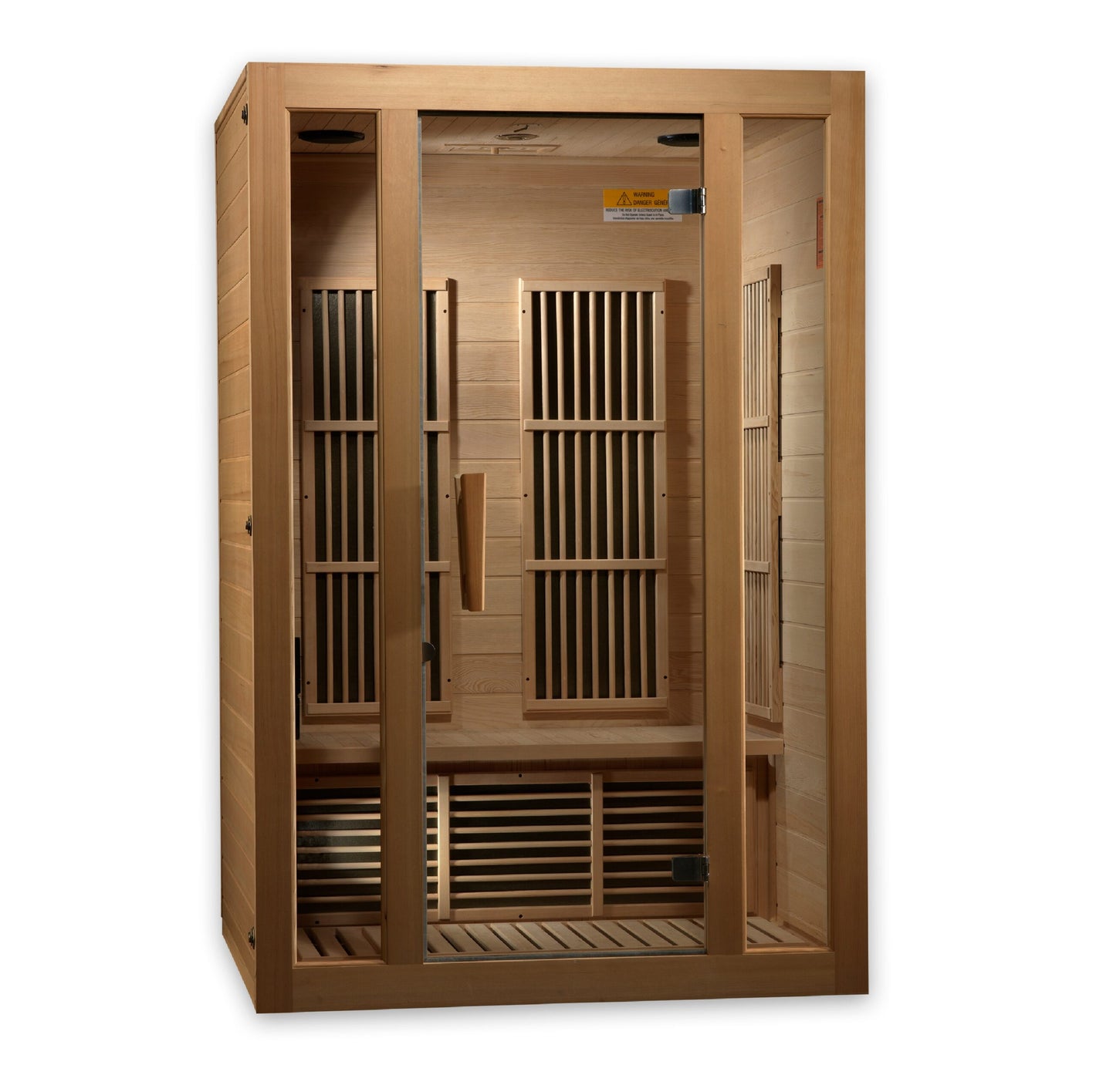 Maxxus "Seattle" 2 Person Low EMF FAR IR Sauna - MX-J206-01 - Seattle