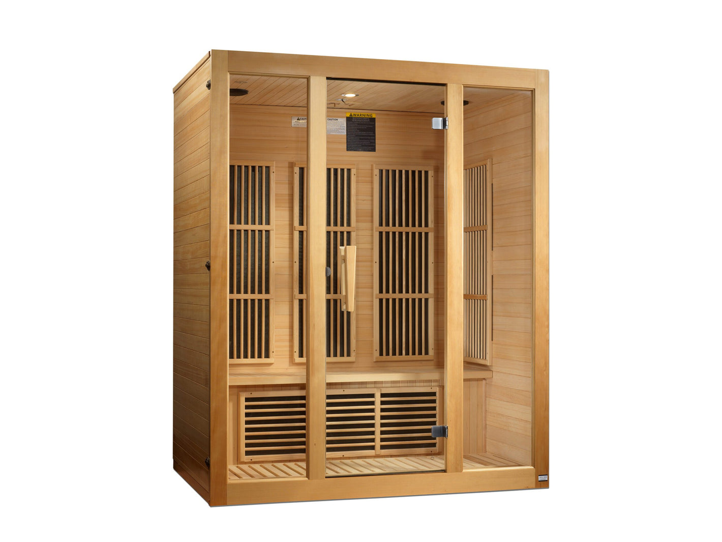 Maxxus "Bellevue" 3 Person Low EMF FAR IR Sauna - MX-J306-01 - Bellevue