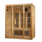 Maxxus 3 Person Near Zero EMF FAR IR Sauna - MX-J306-01-ZF