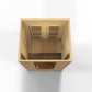 Maxxus 2 Person Near Zero EMF FAR IR Sauna - MX-K206-01-ZF