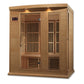 Maxxus 3 Person Near Zero EMF FAR IR Sauna - MX-K306-01-ZF