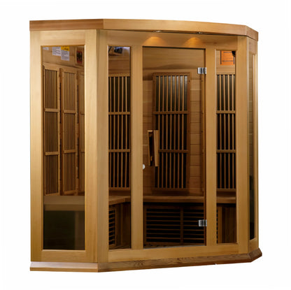 Maxxus 3 Person Low EMF FAR IR Sauna - MX-K356-01 CED