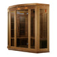 Maxxus 3 Person Low EMF FAR IR Sauna - MX-K356-01 CED