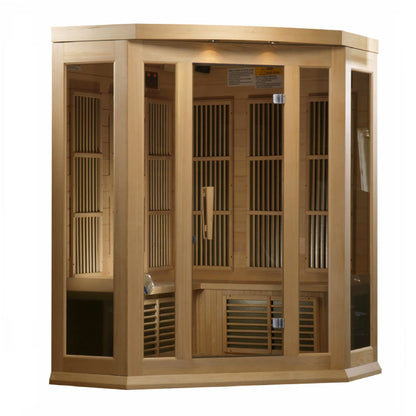Maxxus 3 Person Low EMF FAR IR Sauna - MX-K356-01