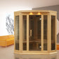Maxxus 3 Person Low EMF FAR IR Sauna - MX-K356-01