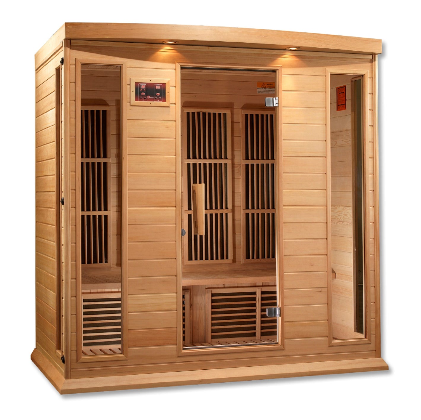 Maxxus 4 Person Near Zero EMF FAR IR Sauna - MX-K406-01-ZF