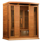 Maxxus 4 Person Low EMF FAR IR Sauna - MX-K406-01 CED