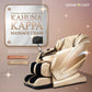 Kahuna Massage Chair Exquisite Rhythmic HSL-Track Kahuna Massage Chair, HM-Kappa Gold with a handheld remote controller