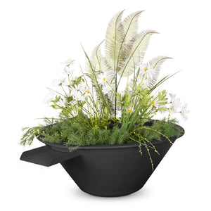 The Outdoor Plus Cazo Powder Coated Planter & Water Bowl - Metal