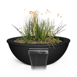 The Outdoor Plus Sedona Powder Coated Planter & Water Bowl